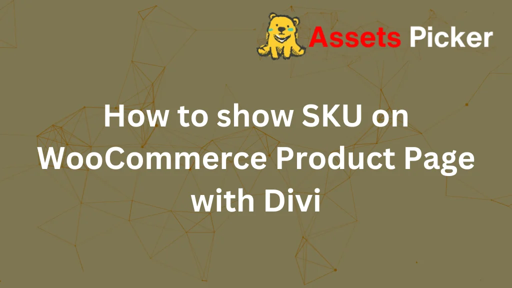 How to Show SKU on Product Page with Divi