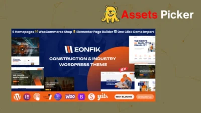 Eonfik v1.2.0 - Construction & industry WordPress Theme