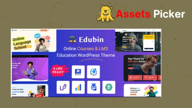 Edubin - Education LMS WordPress Theme - GPL v9.3.4